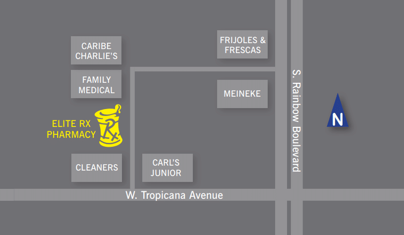 Elite Pharmacy Map